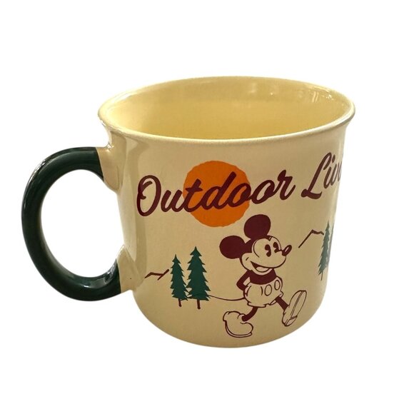 Walt Disney Other - Disney Outdoor Living Mickey Mouse Mug Cup 16 Oz Ceramic NEW